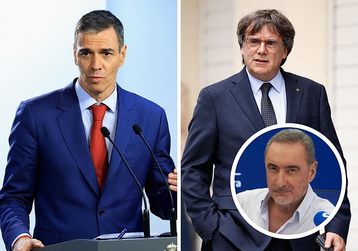 Carlos Herrera dice lo que muchos piensan de la estrategia de Junts y Puigdemont y su amenaza de romper con Sánchez