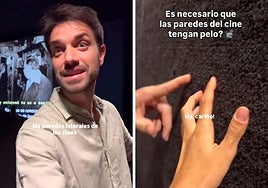 Un doctor en Física y Química explica por qué las paredes de los cines tienen pelo: «Son como un terciopelo...»