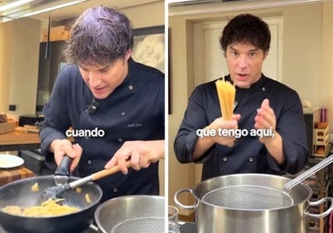 Jordi Cruz señala los errores más comunes al cocinar pasta