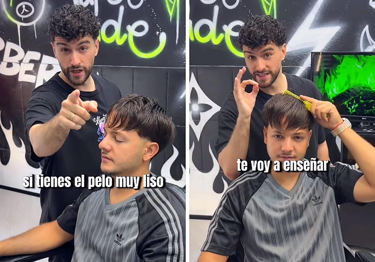 El peluquero Jose López, sobre los hombres con el pelo liso: «Te voy a enseñar tres estilos para peinarte diferente teniendo el mismo corte»