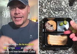 Un cubano que vive en España compara la merienda de los niños en nuestro país con las que tenía él: «Y muy saludables que fuimos»