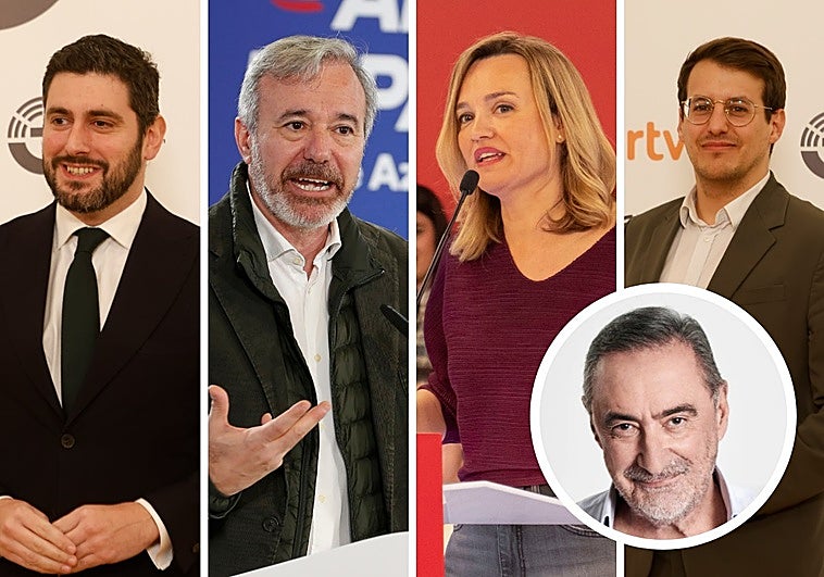 Carlos Herrera ve las últimas encuestas de las elecciones de Aragón y sentencia el resultado
