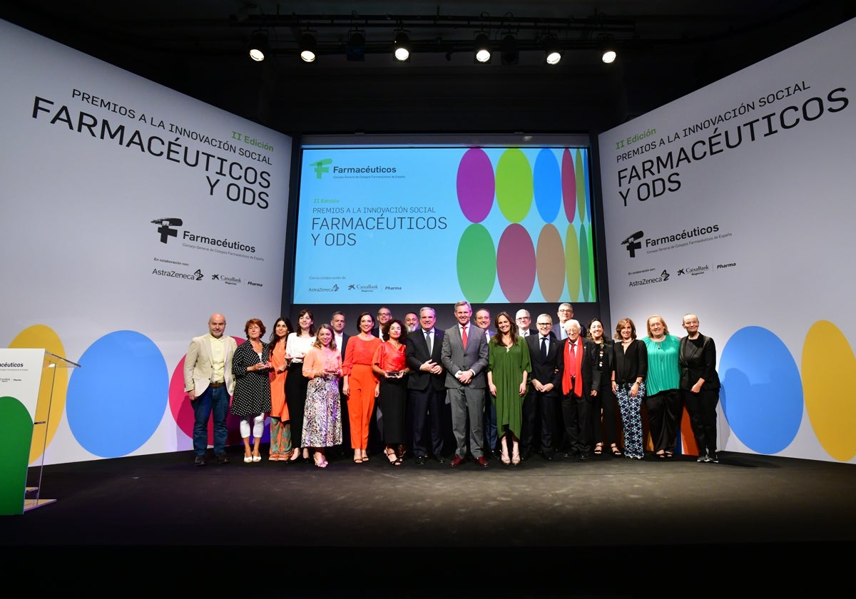 Acto de entrega de los 'II Premios a la Innovación Social: Farmacéuticos y ODS'