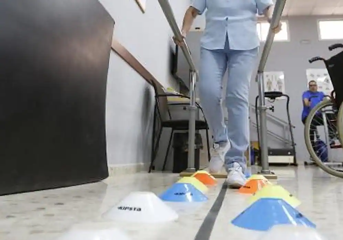 Paciente en rehabilitación