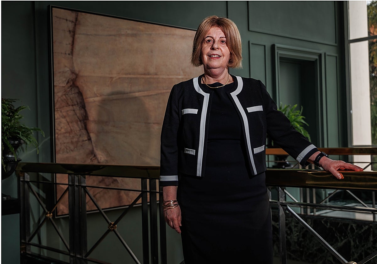 Gill Livingston en la Fundación Ramón Areces de Madrid