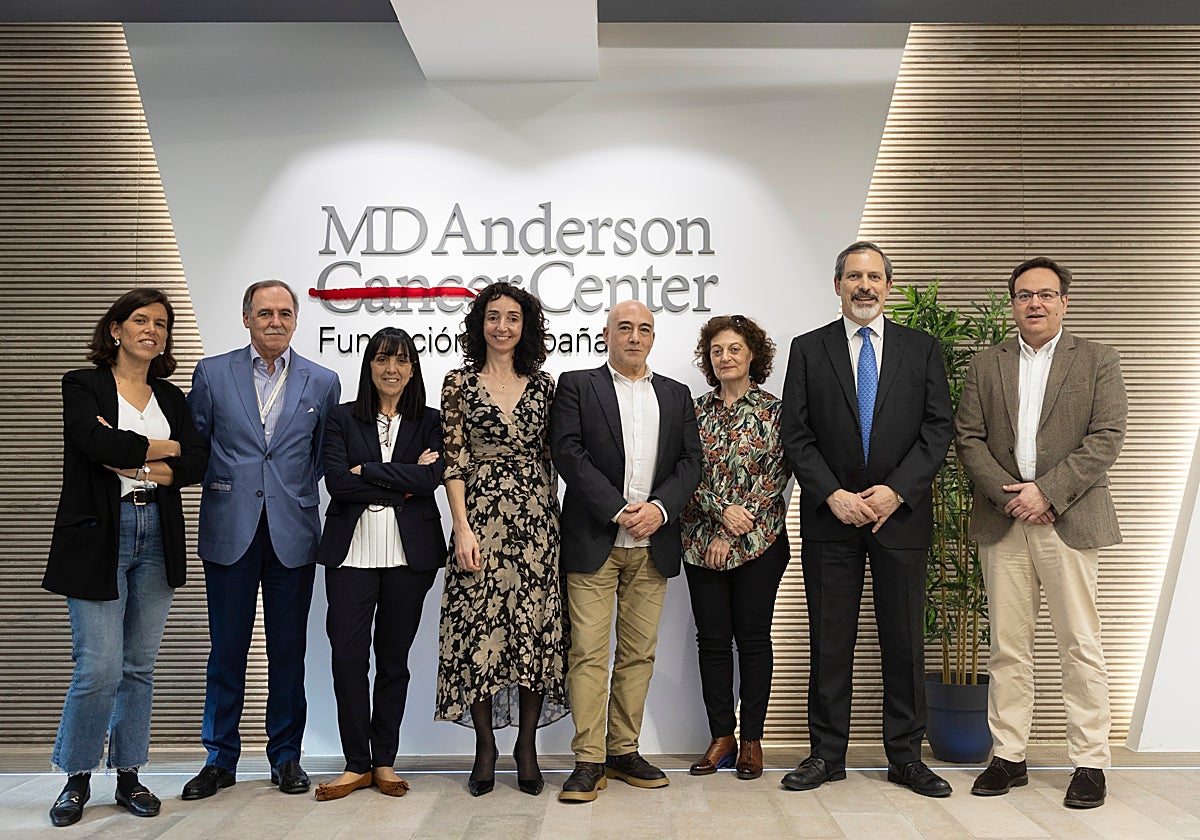 Dra. Mercedes García Casas, Dr. Pedro Robledo, Dra. Gema Moreno Bueno, Raquel Sánchez Nieto, Luis Miguel de la Fuente Gutiérrez, Dra. Marta Blanco, Dr. Santiago González Moreno, Dr. José Ignacio Martín Valadés