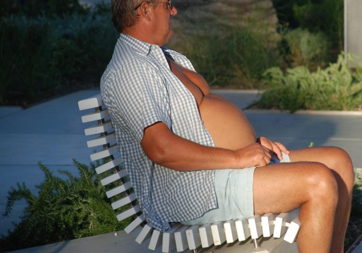 Persona con obesidad