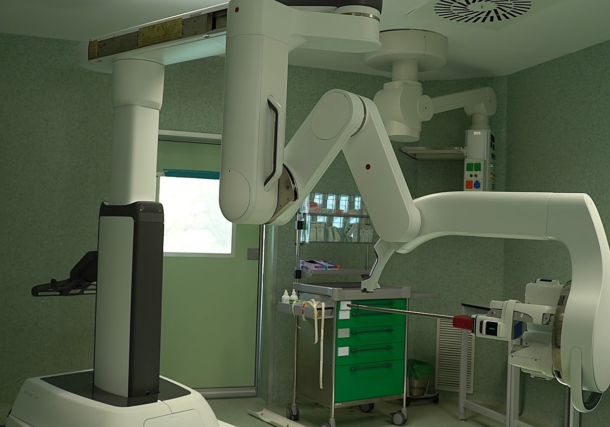 El sistema robótico da Vinci SP