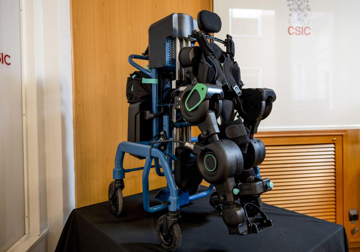 Explorer, un nuevo prototipo pediátrico desarrollado de forma conjunta por el CSIC, varios hospitales madrileños y Marsi Bionics