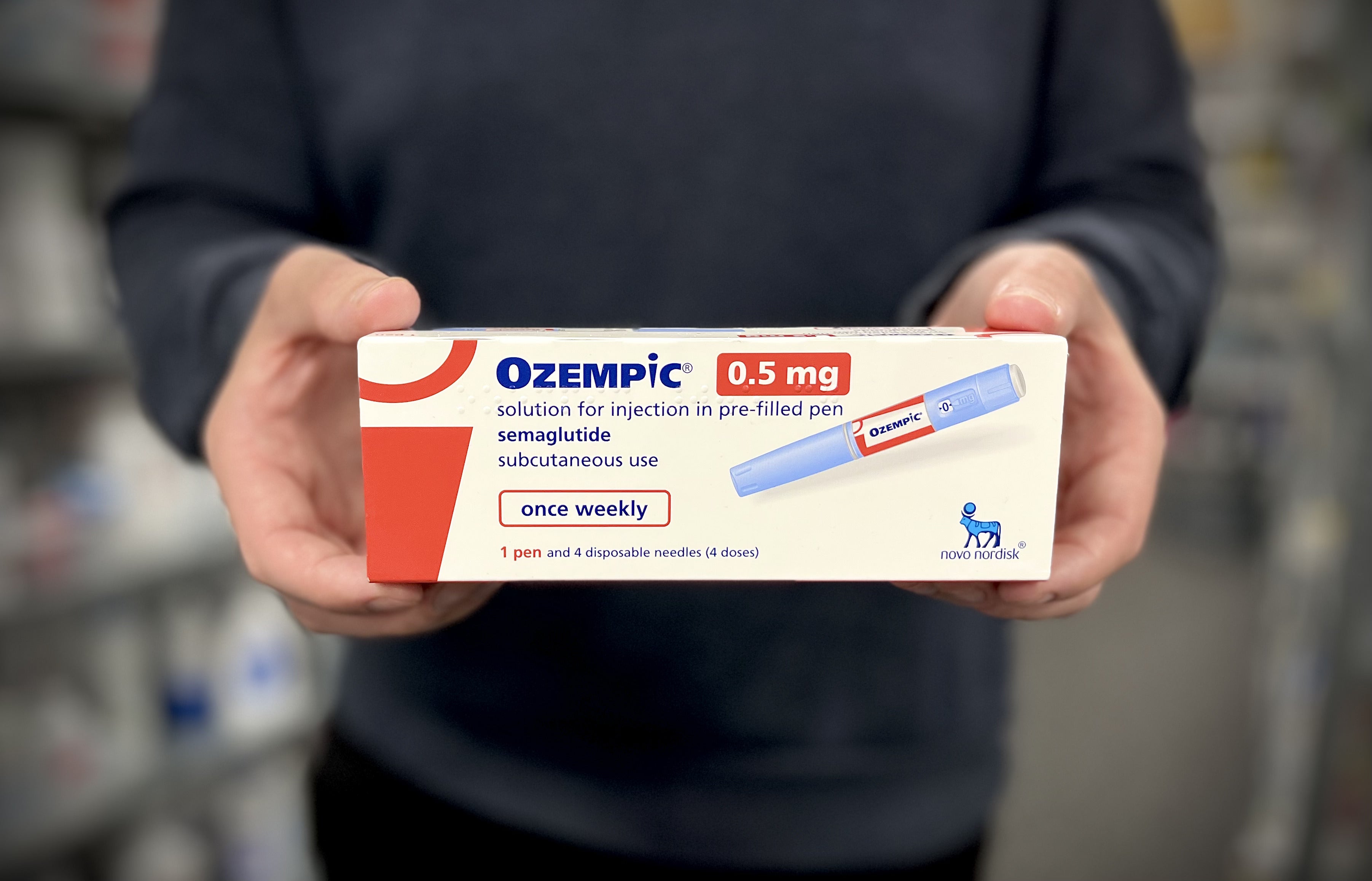 Caja del fármaco ozempic