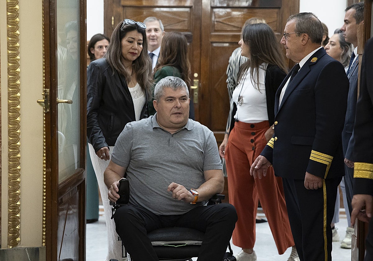 José Jiménez Aroca, vicepresidente de ConELA, en un acto institucional