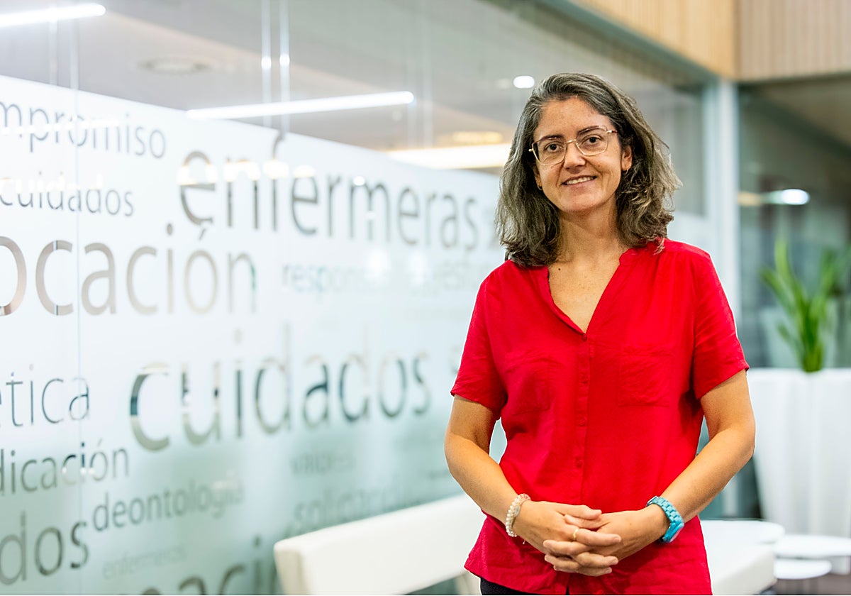 Elvira Pértega, enfermera especializada en Salud Mental