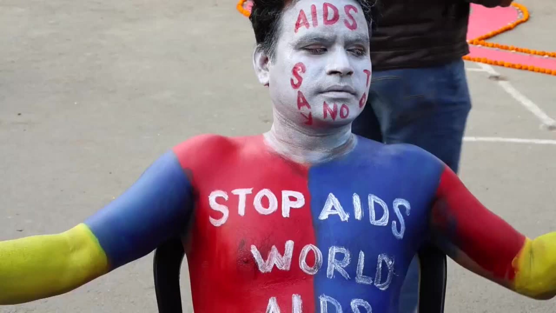 Calcuta conmemora el Día Mundial del Sida con una campaña de sensibilización