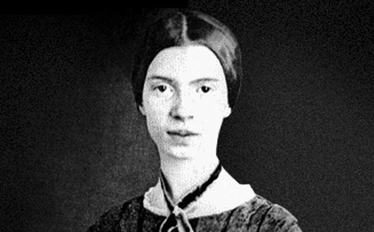 Una de las escasas imágenes que se conservan de Emilly Dickinson