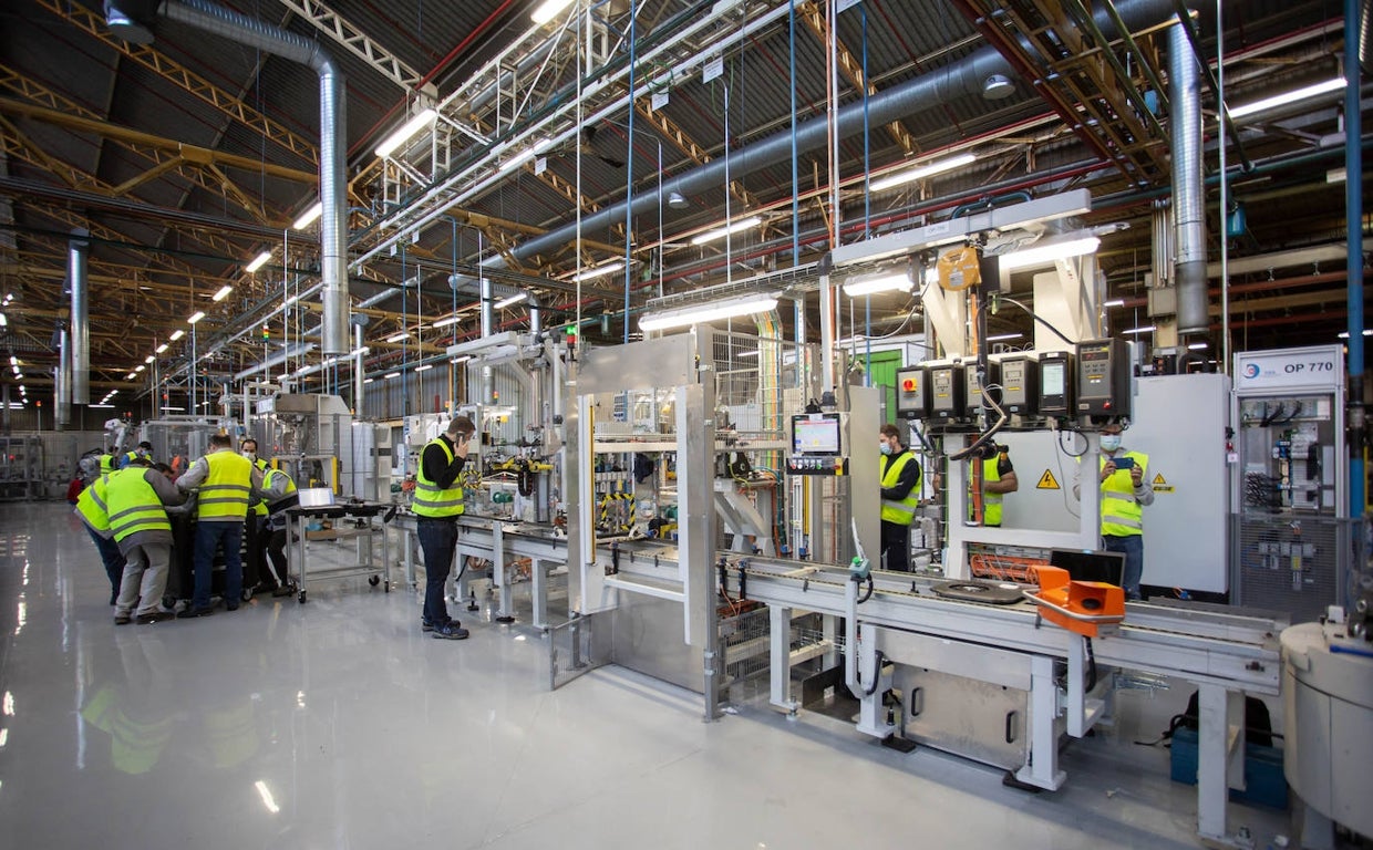 Factoría de cajas de cambios de Renault en Sevilla