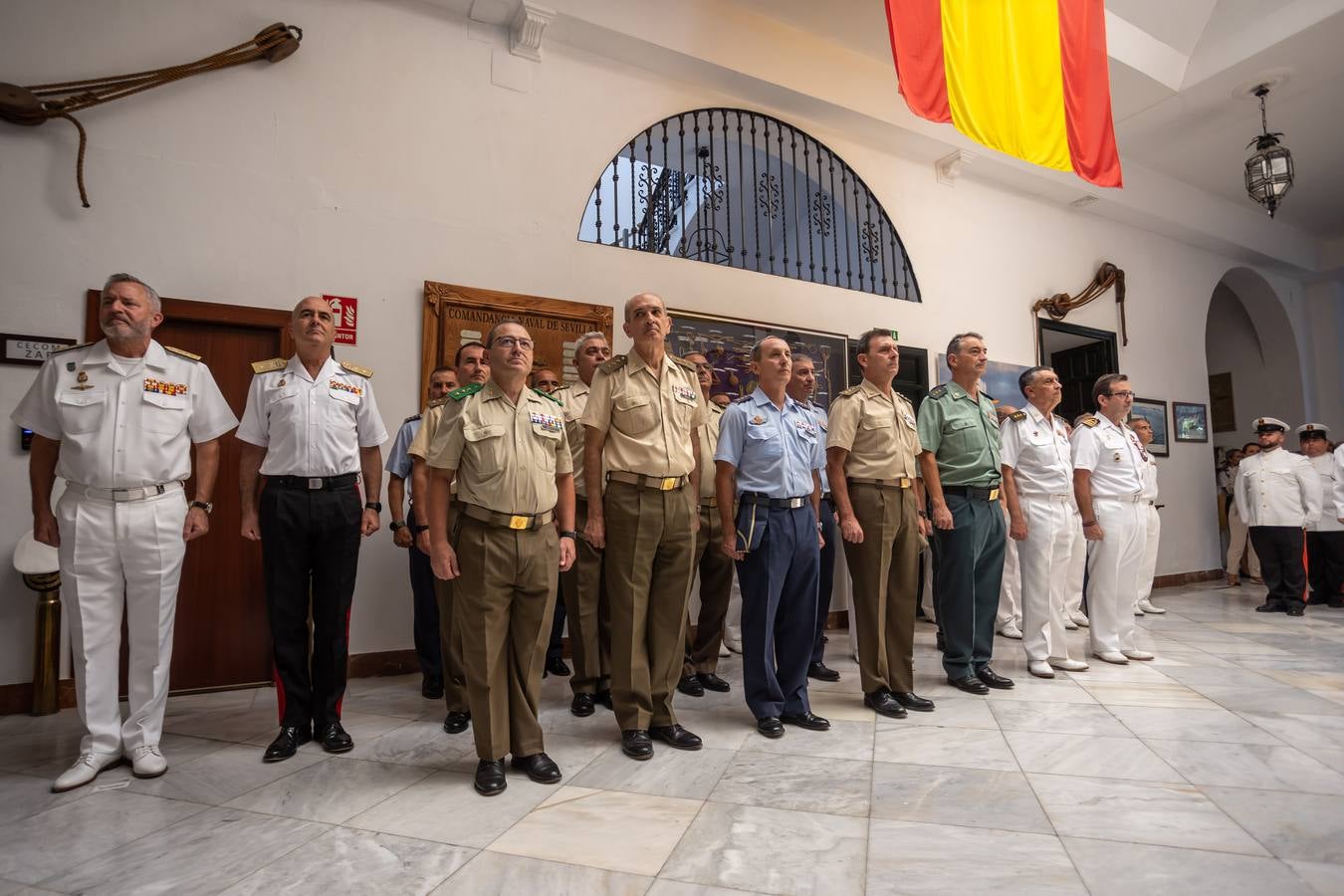 Entrega de Mando de la Comandancia Naval de Sevilla