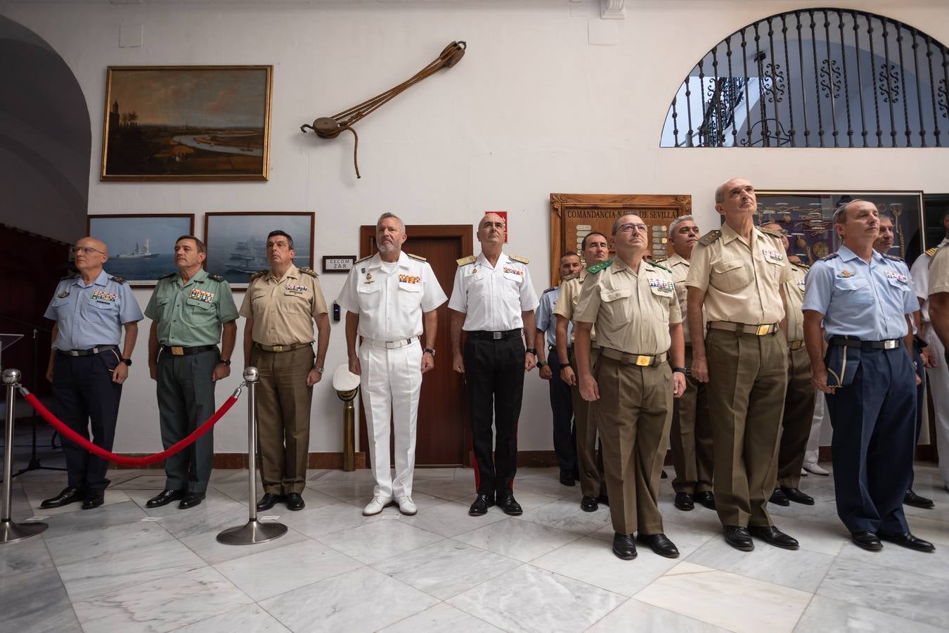 Entrega de Mando de la Comandancia Naval de Sevilla