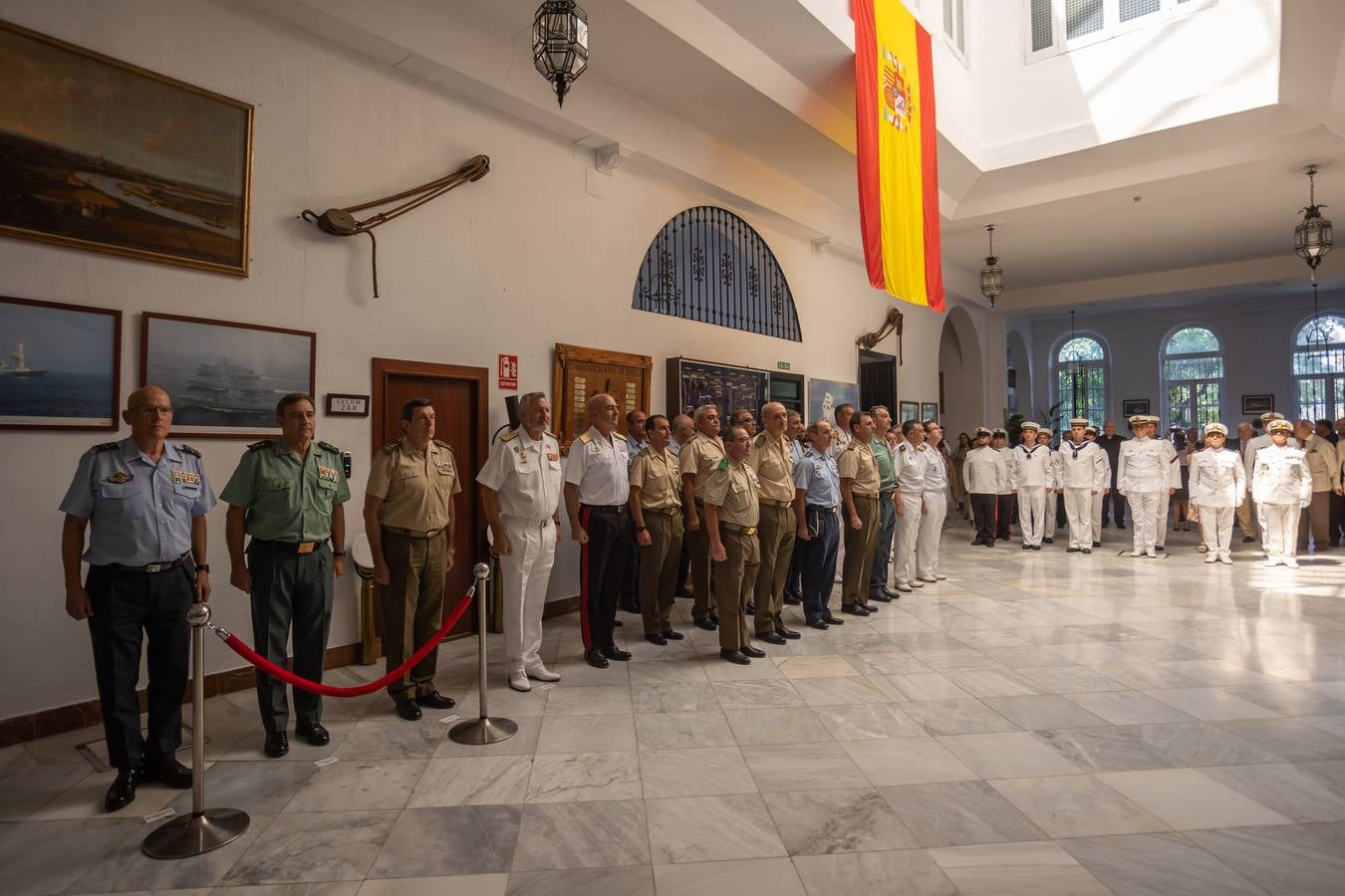 Entrega de Mando de la Comandancia Naval de Sevilla