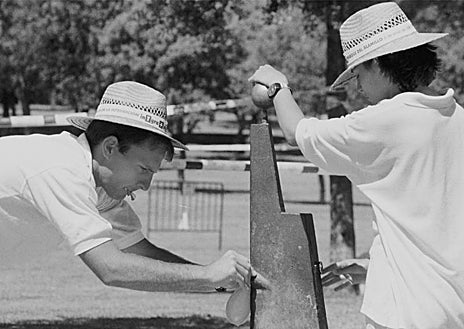 Imagen secundaria 1 - EL CALOR, UN VIEJO AMIGO DE SEVILLA COMO MUESTRAN ESTAS IMÁGENES RESCATADAS DEL ARCHIVO DE ABC