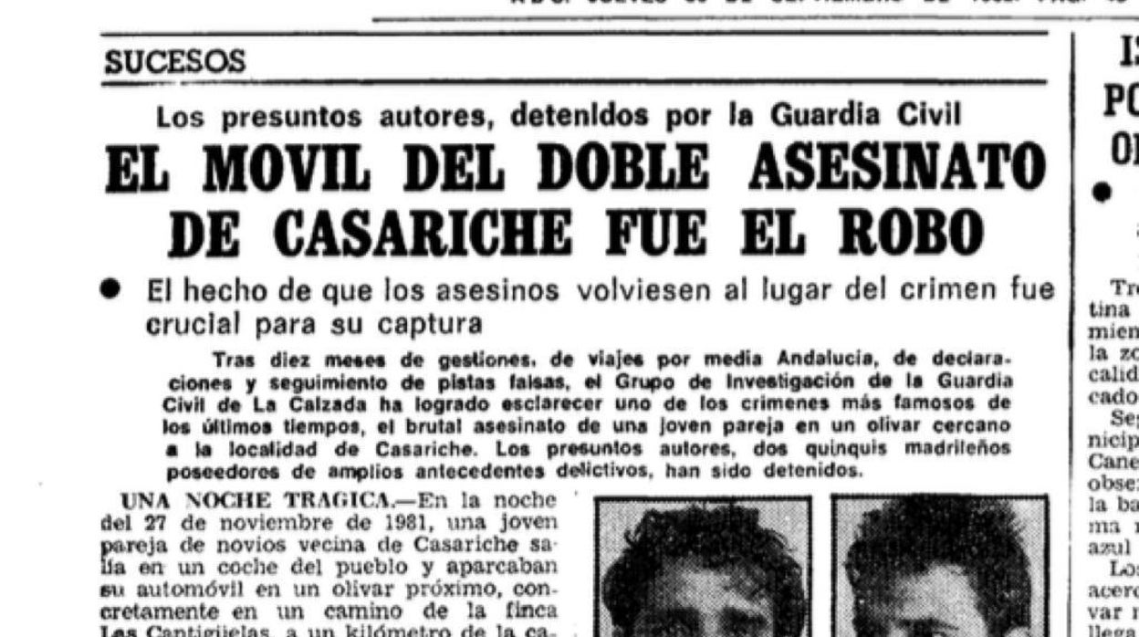 La muerte se escondía en un olivar de Casariche: ¿consecuencias del juego o crimen pasional?