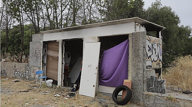 La zona donde han aparecido los cuerpos