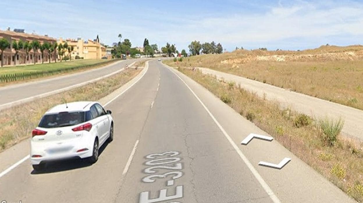Muere un peatón atropellado por un turismo en una carretera de Alcalá de Guadaíra, el tercero en lo que va de año