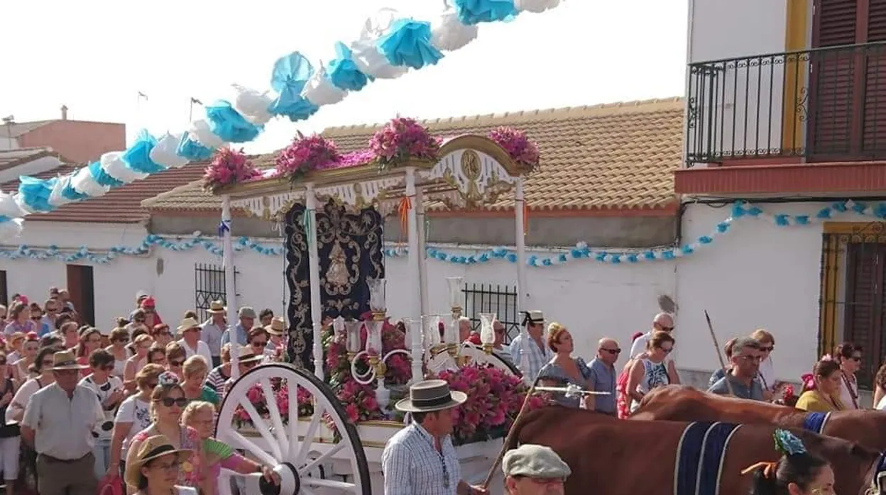 Polémica en Aznalcóllar por el traslado de las fiestas patronales del centro del pueblo al recinto ferial