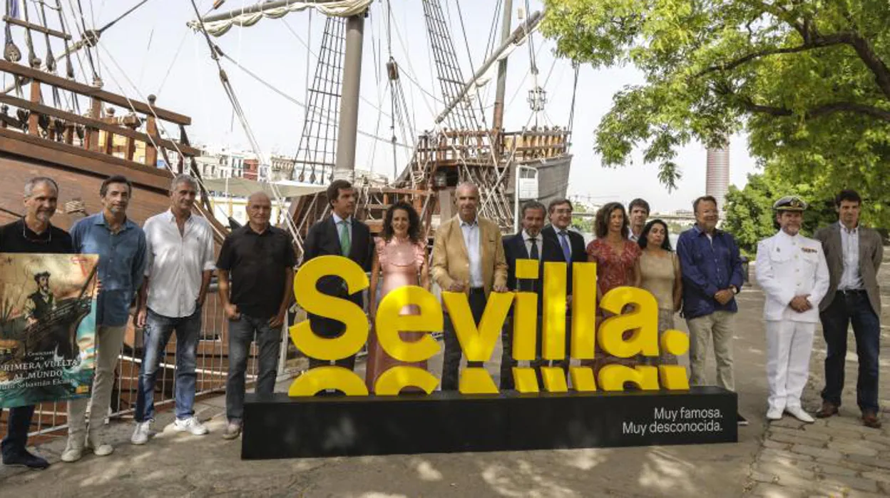 La Armada cerrará en Sevilla la celebración de la primera vuelta al mundo