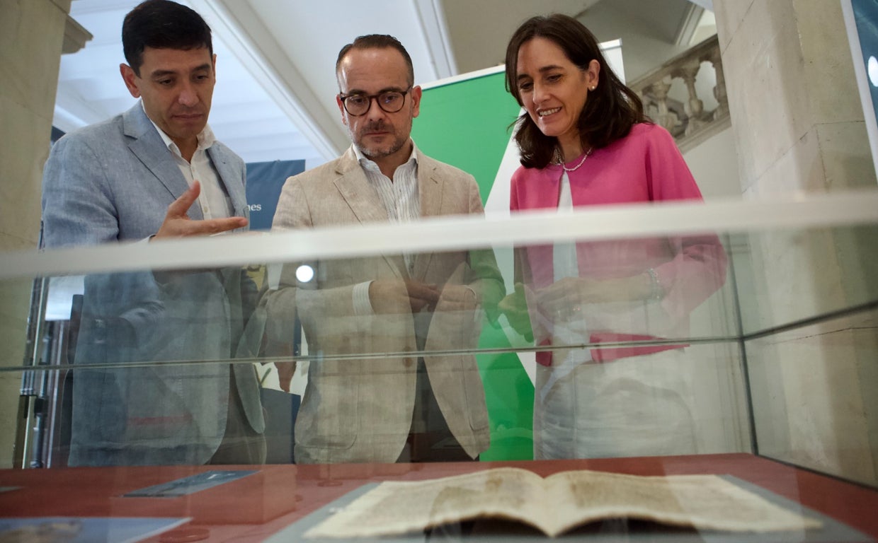 Braulio Vázquez, Juan Cristóbal Jurado y Susana Cayuelas