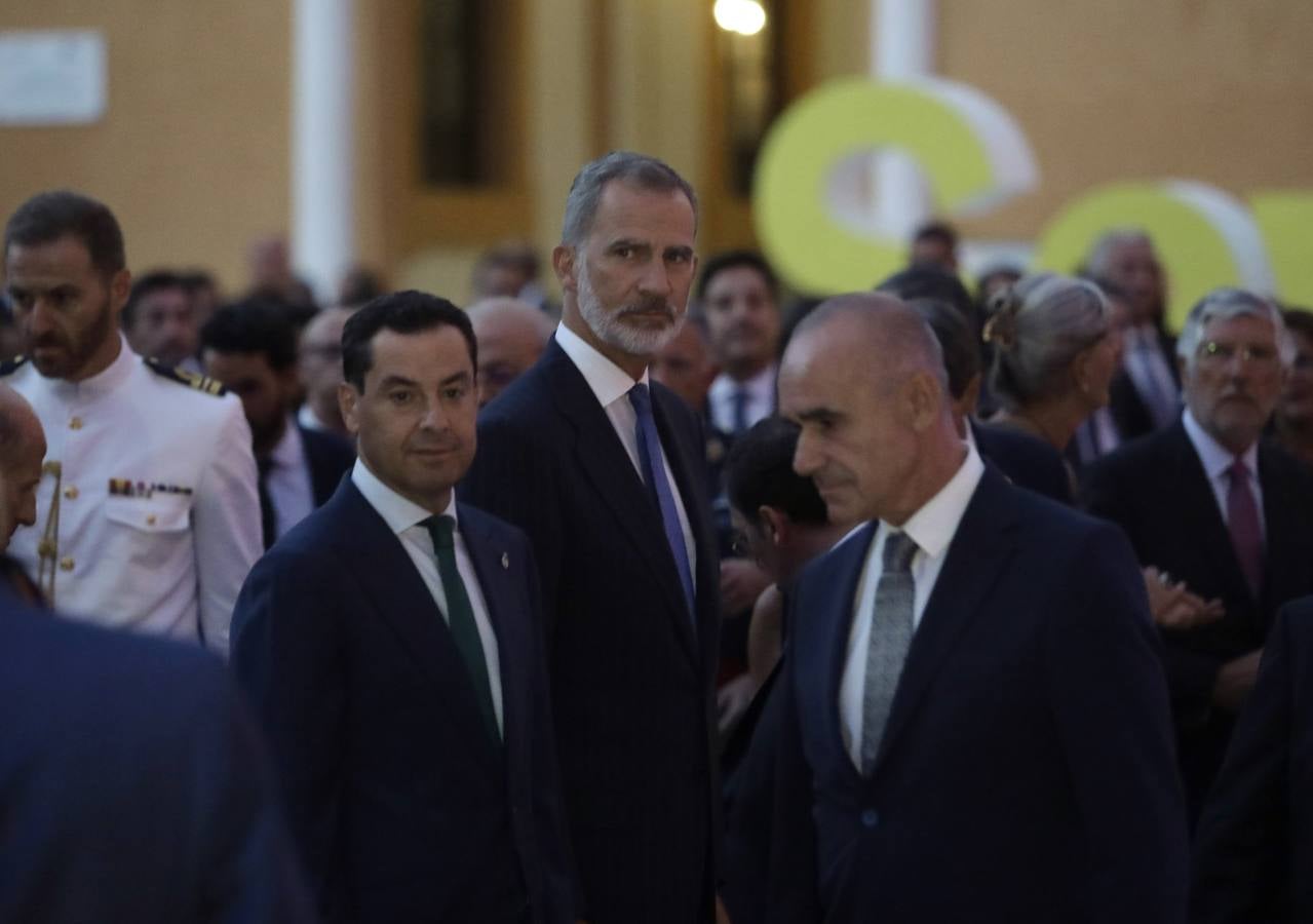 El Rey Felipe VI preside los actos de clausura del V Centenario de la I Vuelta al Mundo en el Real Alcázar de Sevilla