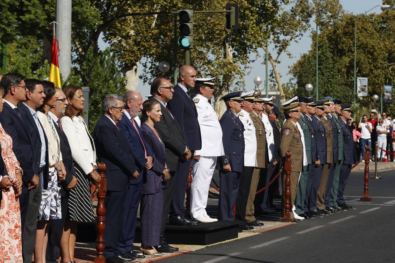 Homenaje a Elcano en la glorieta de los Marineros Voluntarios