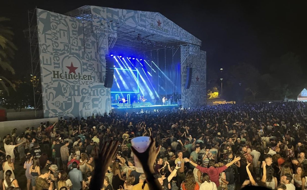 Una imagen de la primera jornada del Festival Interestelar 2022