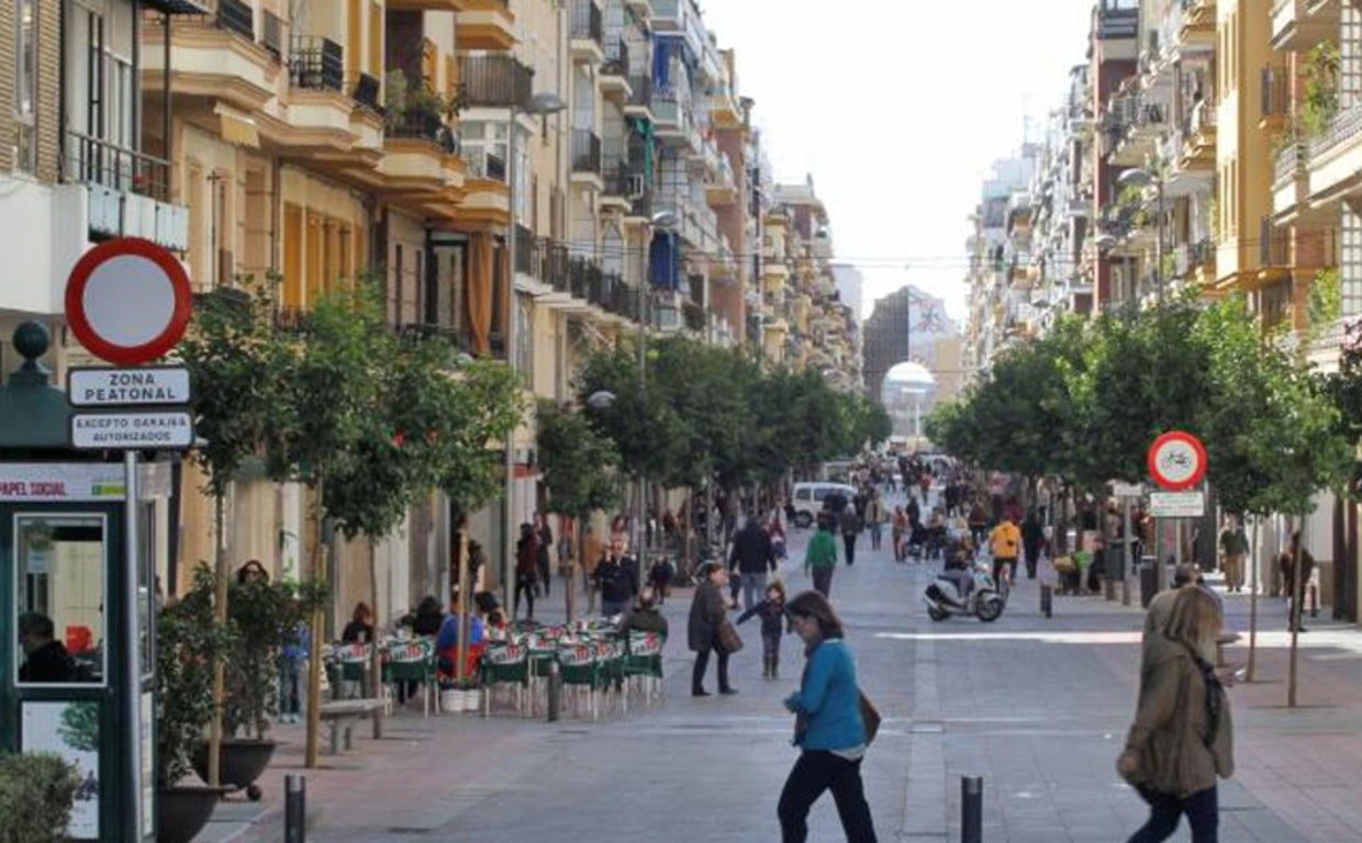 Ambiente en la calle Asunción de Los Remedios