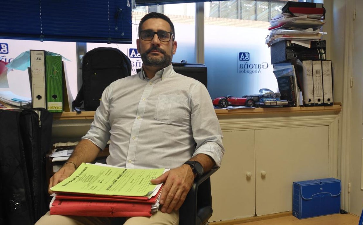 El padre, en una imagen tomada en 2019 cuando se caso se conoció