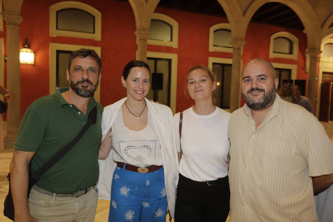Luis Romero, María González, Meline Soutif y Ramon Palacios