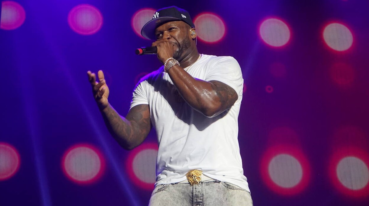 El rapero 50 Cent ofrece su único concierto en España en Icónica Sevilla Fest