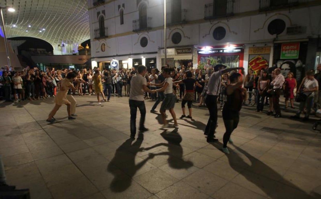 Una edición pasada de la Noche en Blanco