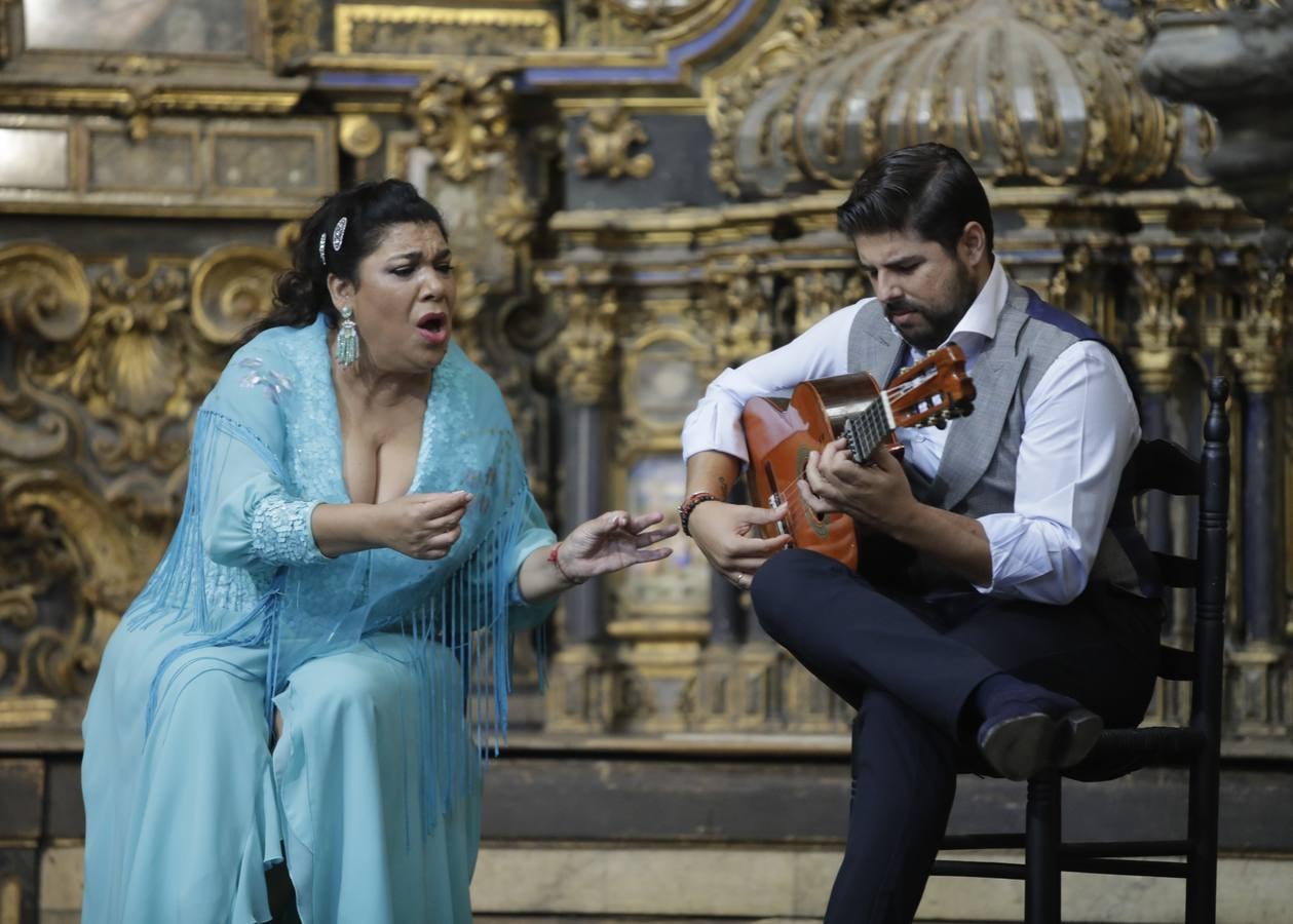 Actuación de 'La Macanita' en la iglesia de San Luis de los Franceses