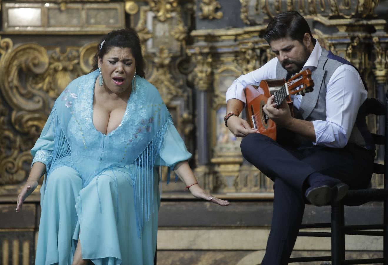 Actuación de 'La Macanita' en la iglesia de San Luis de los Franceses