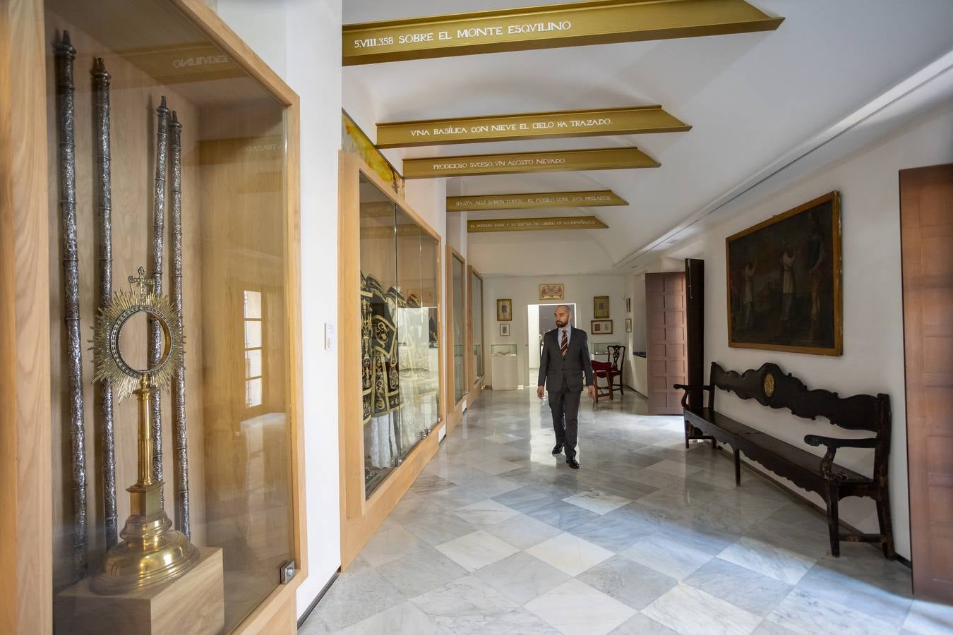 Nueva sala expositiva de la iglesia de Santa María la Blanca de Sevilla, recién inaugurada 