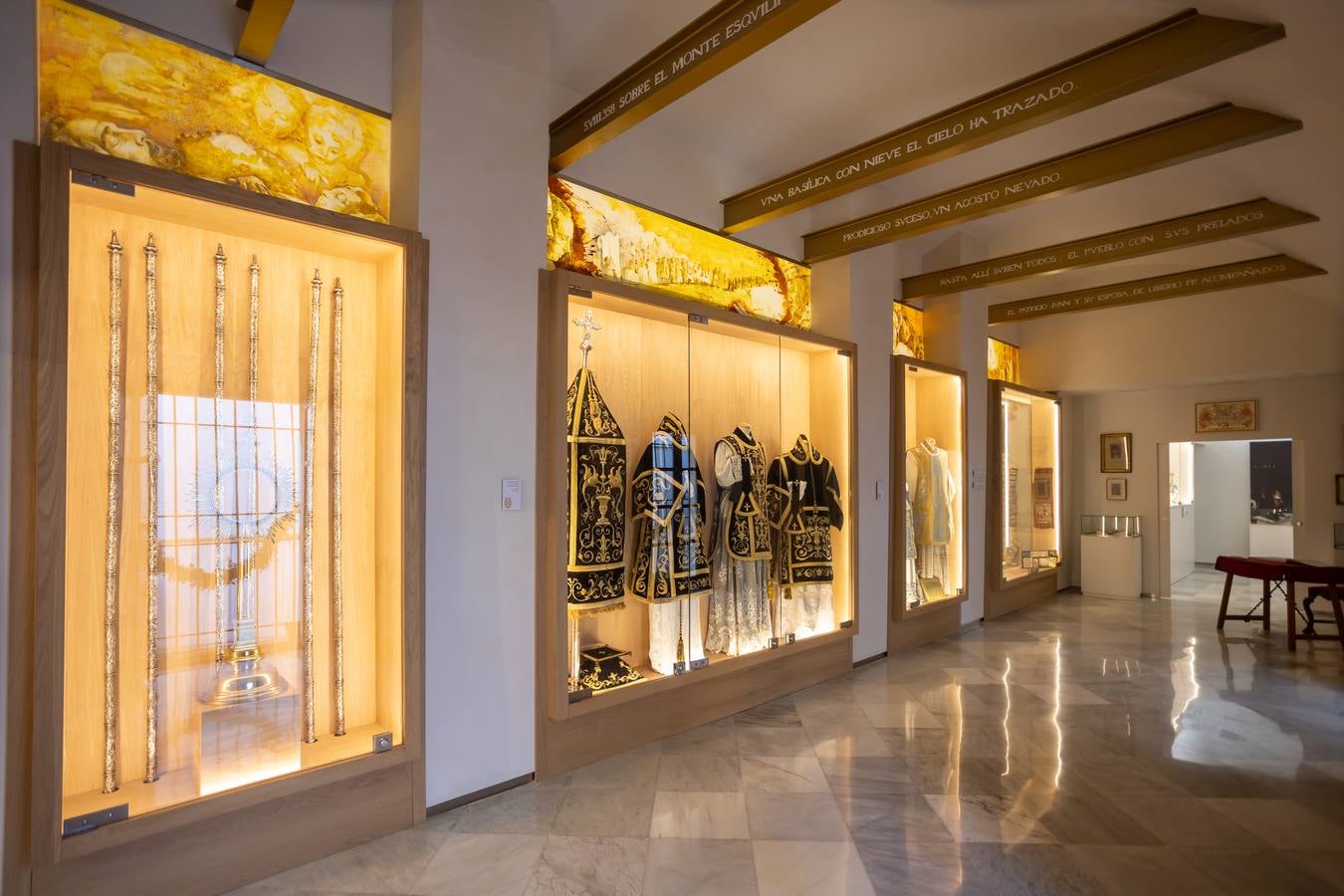 Nueva sala expositiva de la iglesia de Santa María la Blanca de Sevilla, recién inaugurada 
