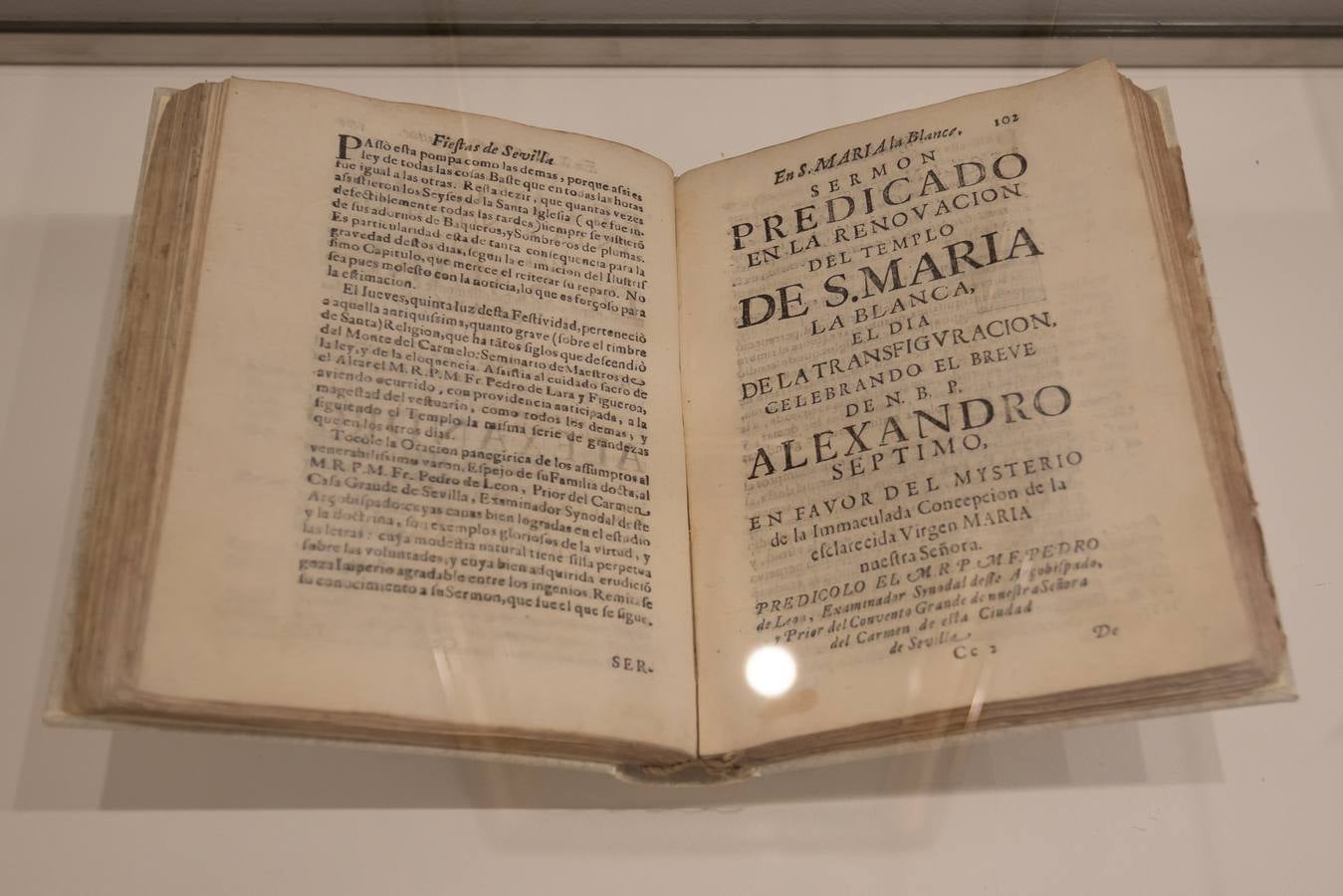 Nueva sala expositiva de la iglesia de Santa María la Blanca de Sevilla, recién inaugurada 