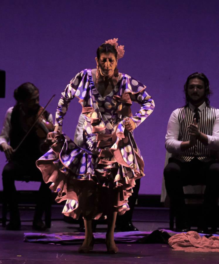 Un momento del espectáculo de Manuela Carrasco en el Teatro de la Maestranza