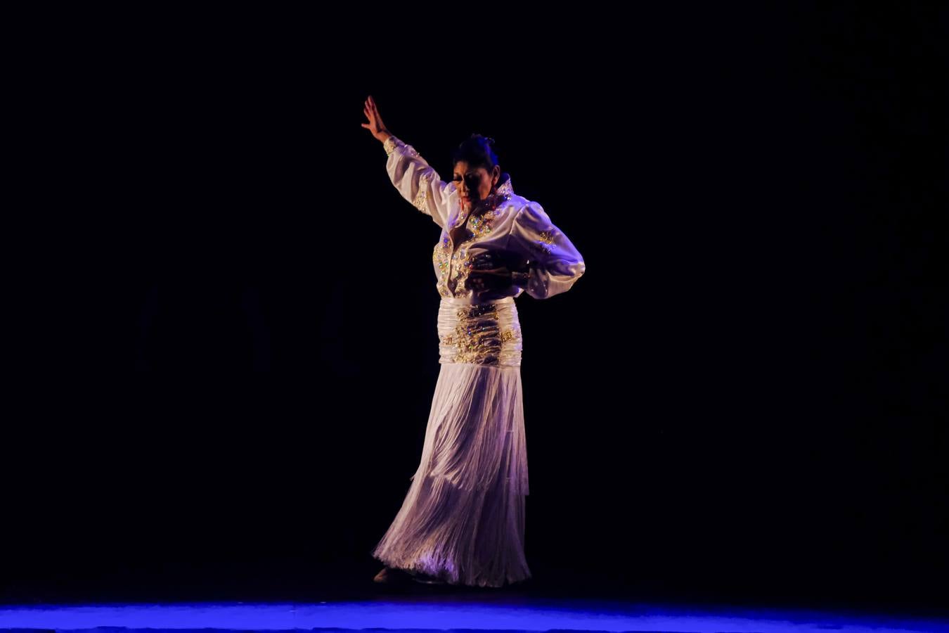 Un momento del espectáculo de Manuela Carrasco en el Teatro de la Maestranza
