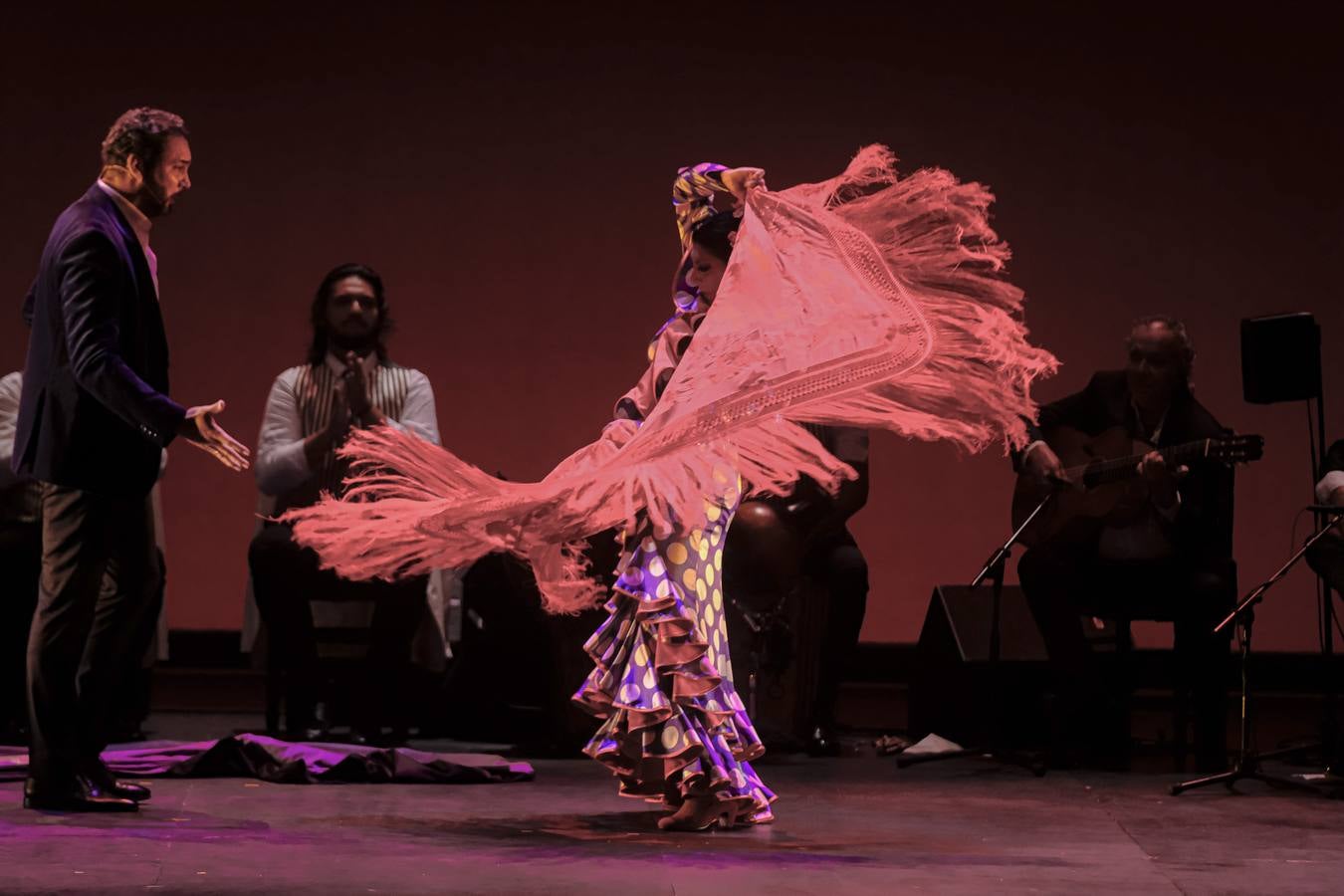 Un momento del espectáculo de Manuela Carrasco en el Teatro de la Maestranza