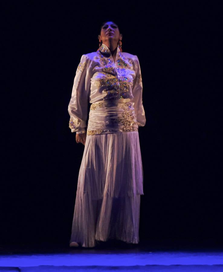 Un momento del espectáculo de Manuela Carrasco en el Teatro de la Maestranza