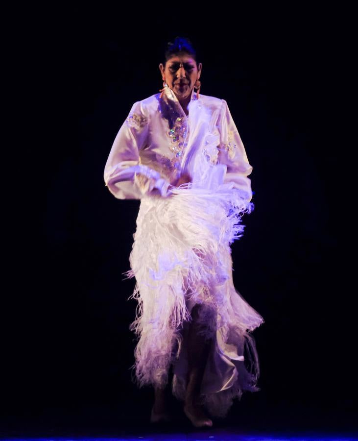 Un momento del espectáculo de Manuela Carrasco en el Teatro de la Maestranza