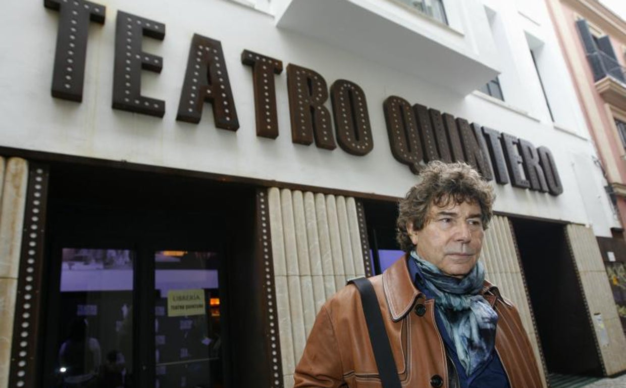 Jesús Quintero cuando se inauguró el Teatro Quintero en febrero de 2010