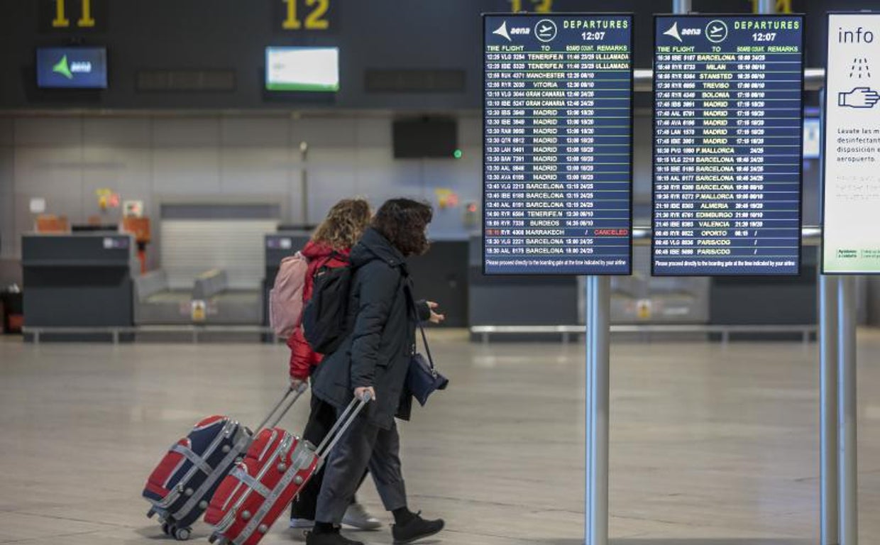 El aeropuerto de Sevilla
