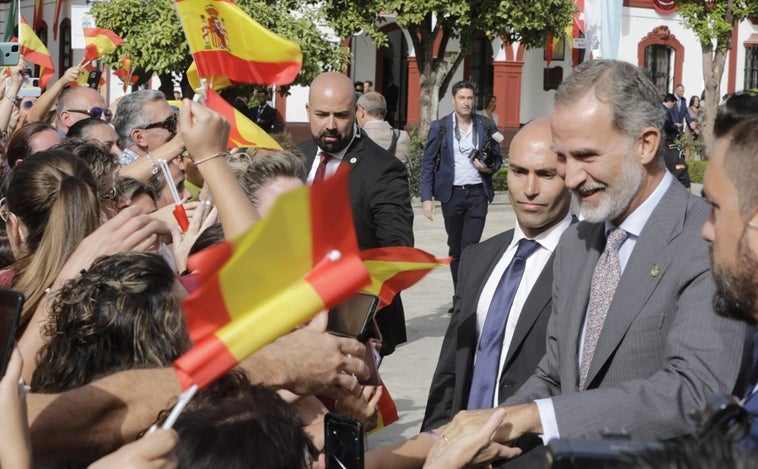 El Rey Felipe VI reivindica el humanismo de Elio Antonio de Nebrija en su Lebrija natal